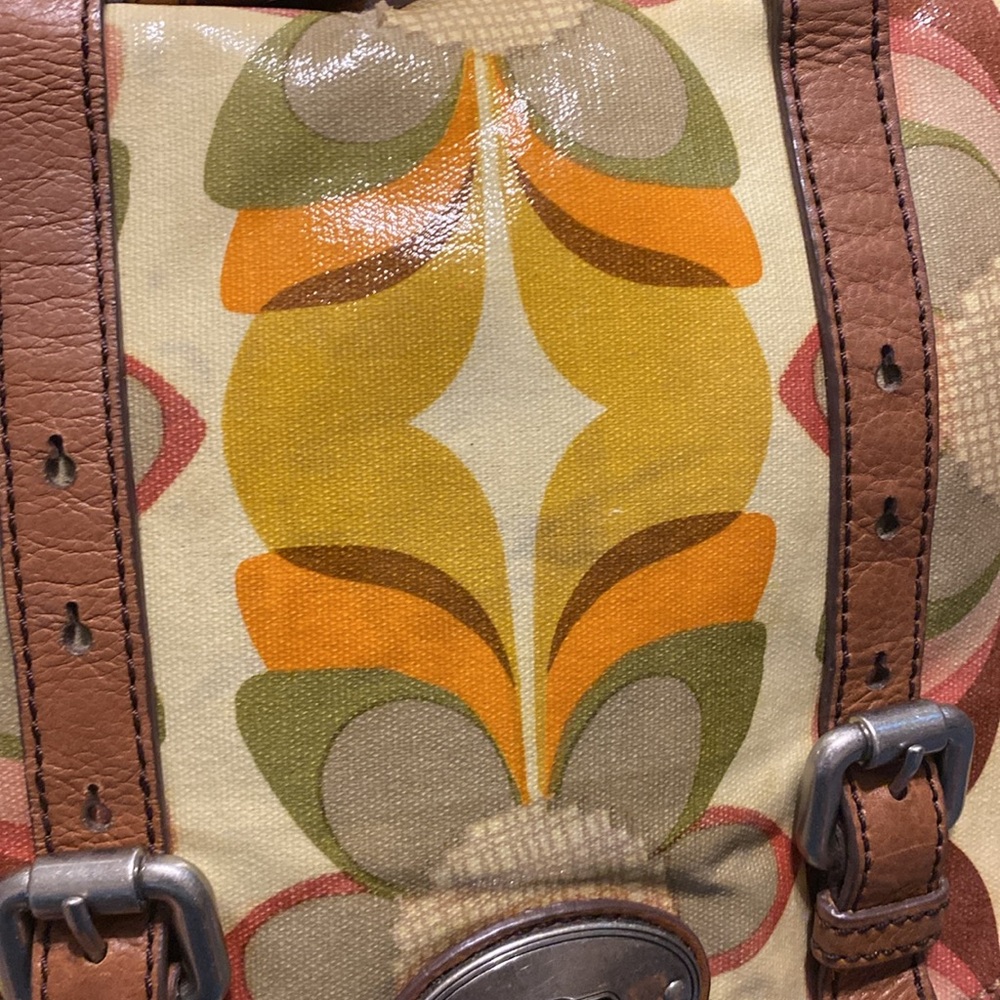 Fossil Crossbody Floral Coated Canvas - image 2